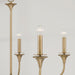 Capital Lighting - 448951AD - Five Light Chandelier - Presley - Aged Brass