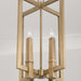 Capital Lighting - 549641AD - Four Light Foyer Pendant - Blake - Aged Brass