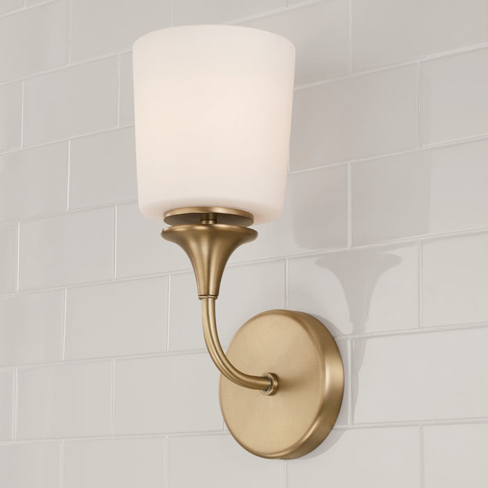 Capital Lighting - 648911AD-541 - One Light Wall Sconce - Presley - Aged Brass