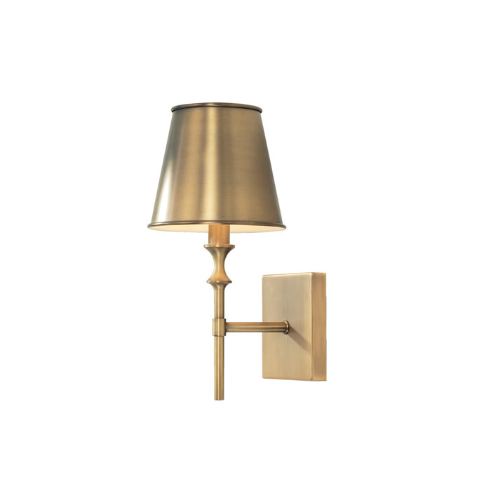 Capital Lighting - 649711AD-708 - One Light Wall Sconce - Whitney - Aged Brass