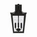 Capital Lighting - 947931BK - Three Light Outdoor Wall Lantern - Adair - Black