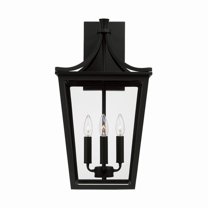 Capital Lighting - 947941BK - Four Light Outdoor Wall Lantern - Adair - Black