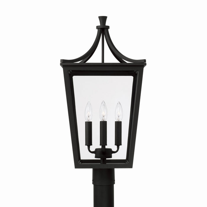 Capital Lighting - 947943BK - Four Light Outdoor Post Lantern - Adair - Black