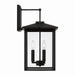 Capital Lighting - 948031BK - Three Light Outdoor Wall Lantern - Bryson - Black