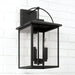 Capital Lighting - 948031BK - Three Light Outdoor Wall Lantern - Bryson - Black