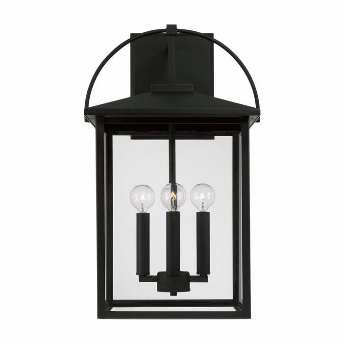 Capital Lighting - 948041BK - Four Light Outdoor Wall Lantern - Bryson - Black