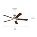 Kichler - 330060NI - 60``Ceiling Fan - Lucian Elite XL - Brushed Nickel