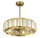 Savoy House - 28-FD-690-322 - LED Fan D'Lier - Gideon - Warm Brass