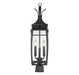 Savoy House - 5-769-BK - Three Light Outdoor Post Lantern - Montpelier - Matte Black
