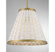Savoy House - 7-3398-1-322 - One Light Pendant - Aster - Warm Brass