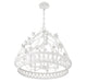 Savoy House - 7-4618-6-83 - Six Light Pendant - Oakmont - Bisque White