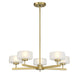 Savoy House - 1-5409-5-322 - LED Chandelier - Falster - Warm Brass