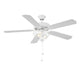 Meridian - M2019WHRV - 52" Ceiling Fan - Bisque White