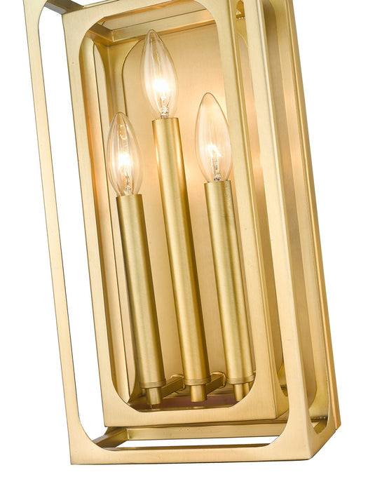 Z-Lite - 3038-3S-RB - Three Light Wall Sconce - Easton - Rubbed Brass