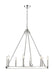 Z-Lite - 482R-8PN - Eight Light Chandelier - Barclay - Polished Nickel