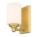 Z-Lite - 485-1S-BG - One Light Wall Sconce - Soledad - Brushed Gold