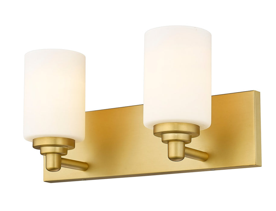 Z-Lite - 485-2V-BG - Two Light Vanity - Soledad - Brushed Gold ...