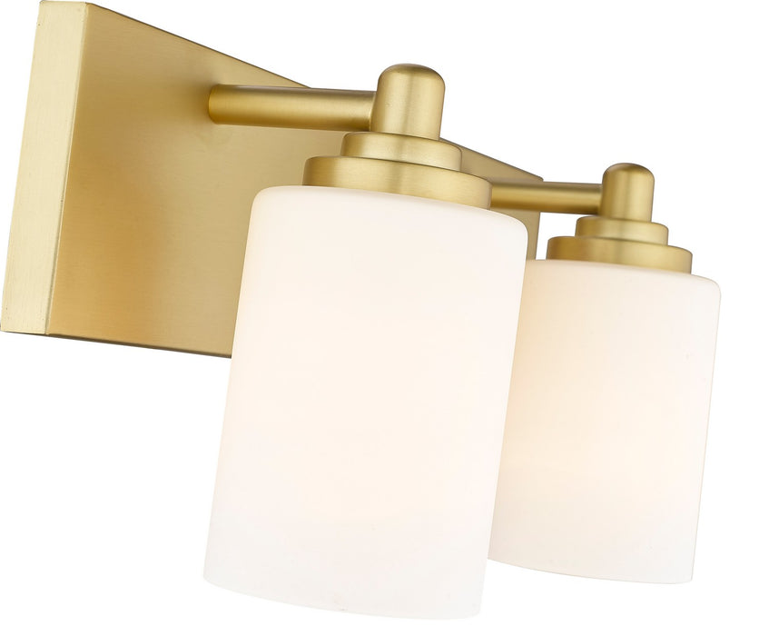 Z-Lite - 485-2V-BG - Two Light Vanity - Soledad - Brushed Gold ...