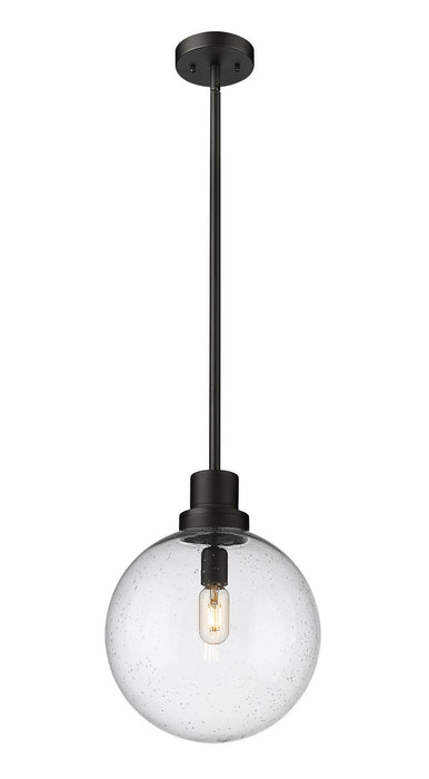 Z-Lite - 599P12-BK - One Light Outdoor Pendant - Laurent - Black