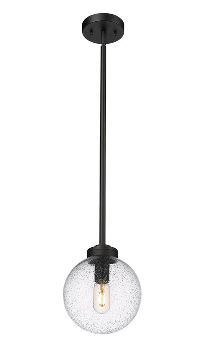 Z-Lite - 599P8-BK - One Light Outdoor Pendant - Laurent - Black
