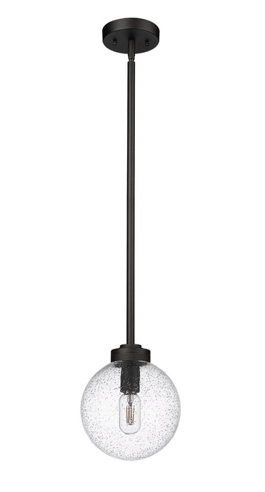 Z-Lite - 599P8-BK - One Light Outdoor Pendant - Laurent - Black