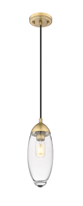 Z-Lite - 651P-RB - One Light Pendant - Arden - Rubbed Brass