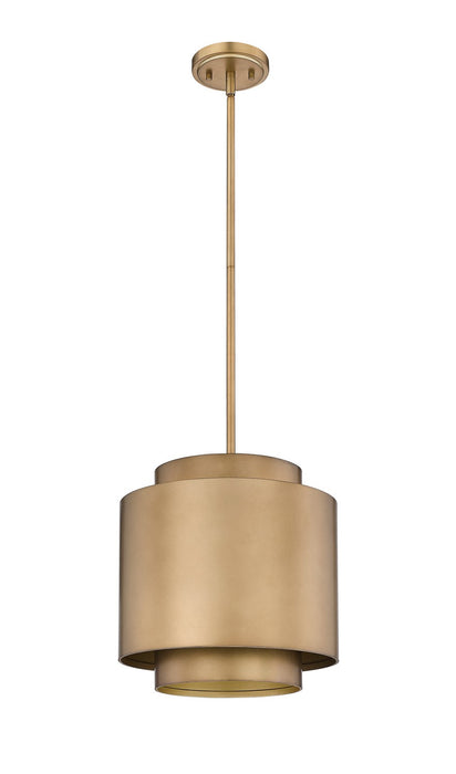 Z-Lite - 739P12-RB - One Light Pendant - Harlech - Rubbed Brass