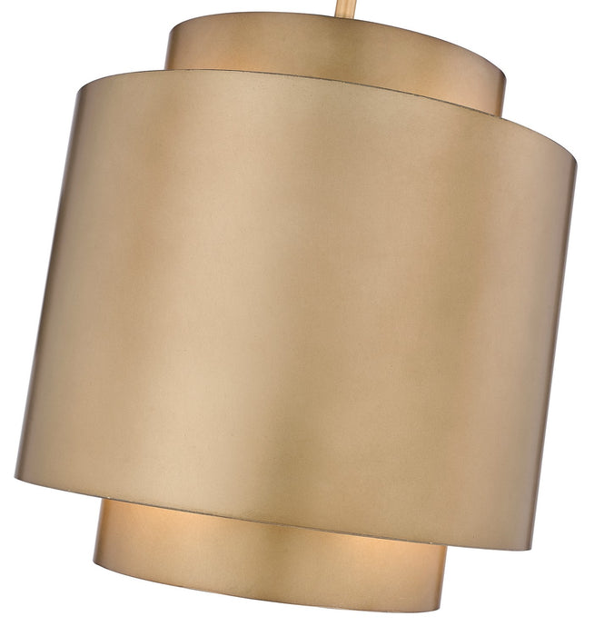 Z-Lite - 739P12-RB - One Light Pendant - Harlech - Rubbed Brass