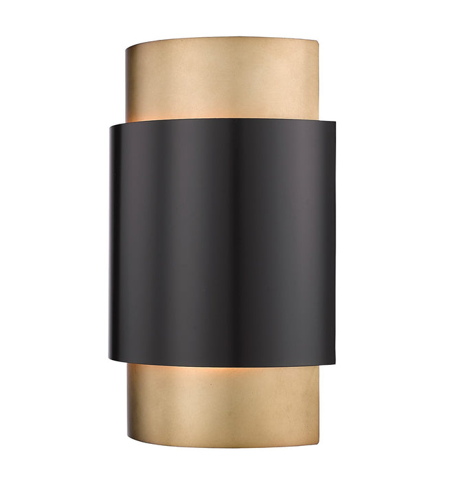 Z-Lite - 739S-BRZ-RB - Two Light Wall Sconce - Harlech - Bronze / Rubbed Brass