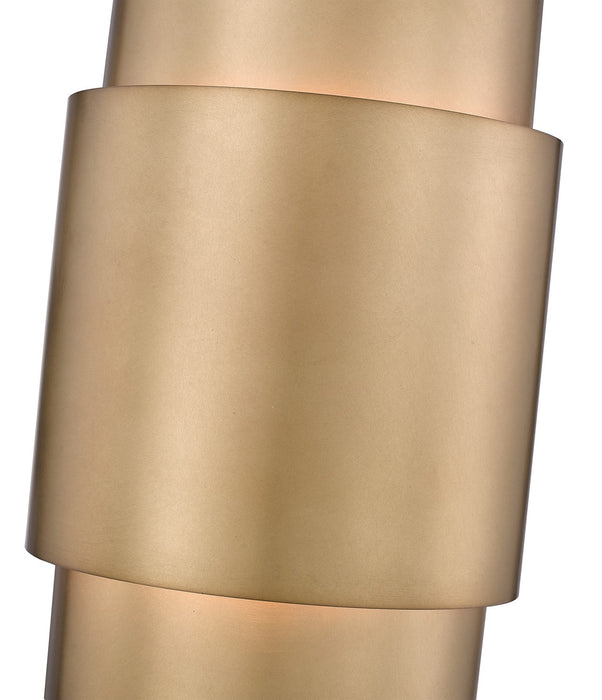 Z-Lite - 739S-RB - Two Light Wall Sconce - Harlech - Rubbed Brass