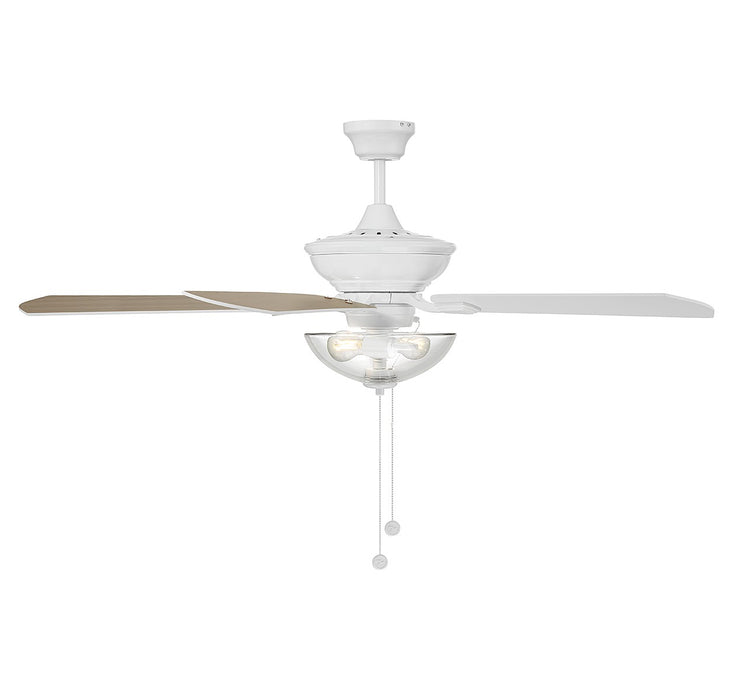 Meridian - M2026WHRV - 52" Outdoor Ceiling Fan - White