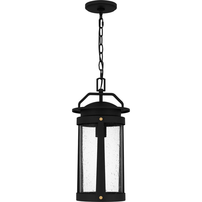 Quoizel - CLI1909EK - One Light Outdoor Hanging Lantern - Clifton - Earth Black