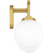 Quoizel - ELO8624AB - Three Light Bath - Eloise - Aged Brass