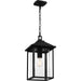 Quoizel - FTC1910EK - One Light Outdoor Hanging Lantern - Fletcher - Earth Black