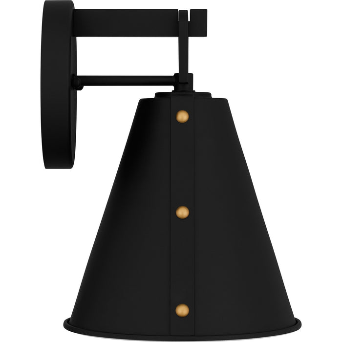 Quoizel - HYD8408MBK - One Light Outdoor Wall Mount - Hyde - Matte Black