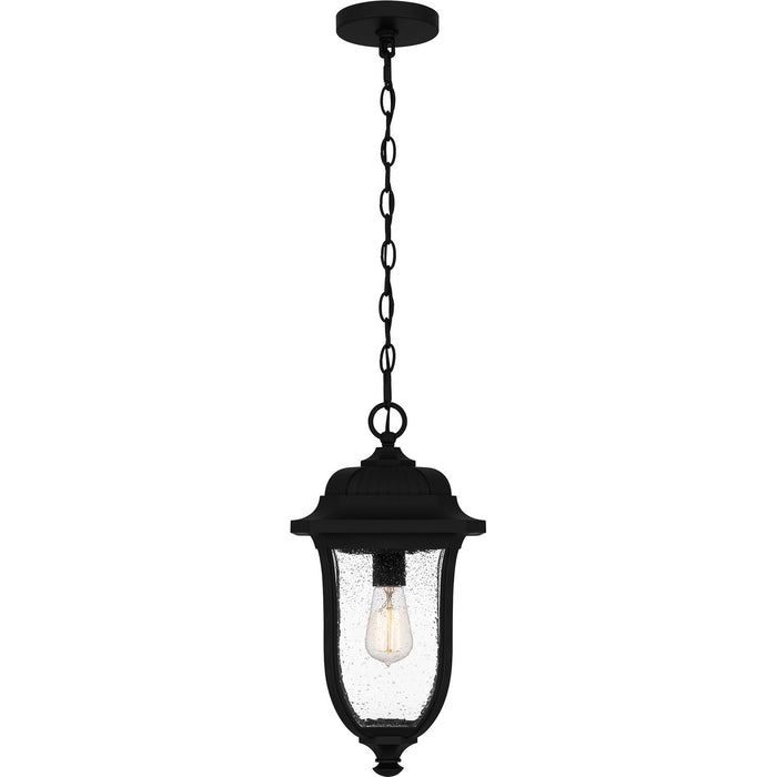 Quoizel - MUL1909MBK - One Light Outdoor Hanging Lantern - Mulberry - Matte Black
