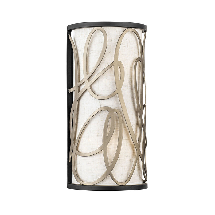 Varaluz - 381W02MBAR - Two Light Wall Sconce - Scribble - Matte Black/Artifact