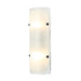 Varaluz - 385W02BNS - Two Light Wall Sconce - Fairchild - Black/Polished Nickel/Satin Brass