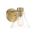 Designers Fountain - D204M-1B-BG - One Light Wall Sconce - Willow Creek (existing DF extension) - Brushed Gold