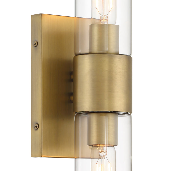 Designers Fountain - D286M-2WS-OSB - Two Light Wall Sconce - Anton - Old Satin Brass