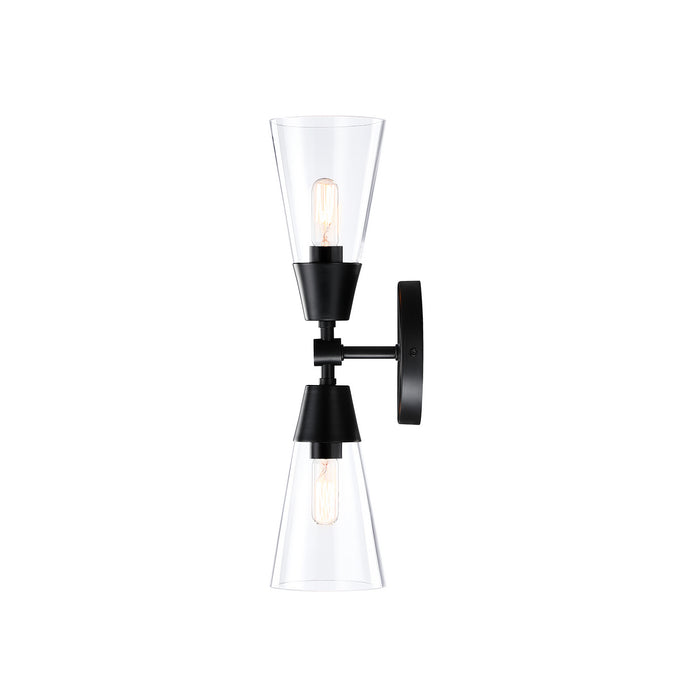 Designers Fountain - D290C-2WS-MB - Two Light Wall Sconce - Norro - Matte Black