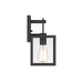 Designers Fountain - D297M-6EW-MB - One Light Wall Lantern - Preston - Matte Black