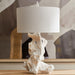 Cyan - 11401 - One Light Table Lamp - Driftwood - White