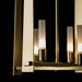 Hubbardton Forge - 131070-SKT-MULT-86-FD0462 - Four Light Pendant - Triomphe - Modern Brass