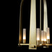 Hubbardton Forge - 131071-SKT-MULT-86-FD0611 - Eight Light Pendant - Triomphe - Modern Brass