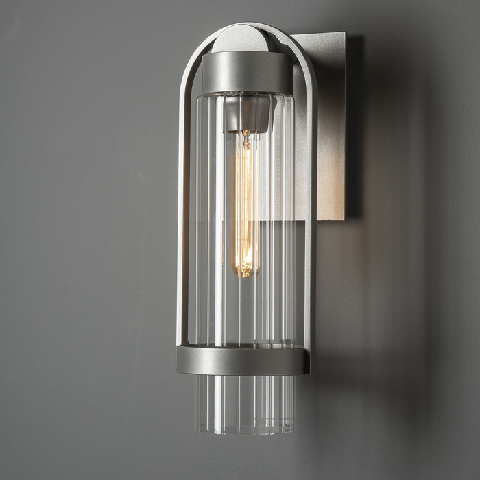 Hubbardton Forge - 302555-SKT-78-ZM0741 - One Light Outdoor Wall Sconce - Alcove - Coastal Burnished Steel