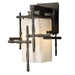 Hubbardton Forge - 302580-SKT-14-GG0111 - One Light Outdoor Wall Sconce - Tura - Coastal Oil Rubbed Bronze