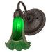 Meyda Tiffany - 260475 - One Light Wall Sconce - Green - Oil Rubbed Bronze