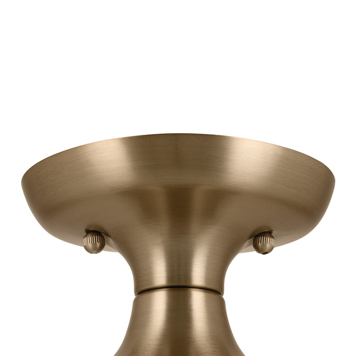 Kichler - 52598CPZ - One Light Semi Flush Mount - Sisu - Champagne Bronze