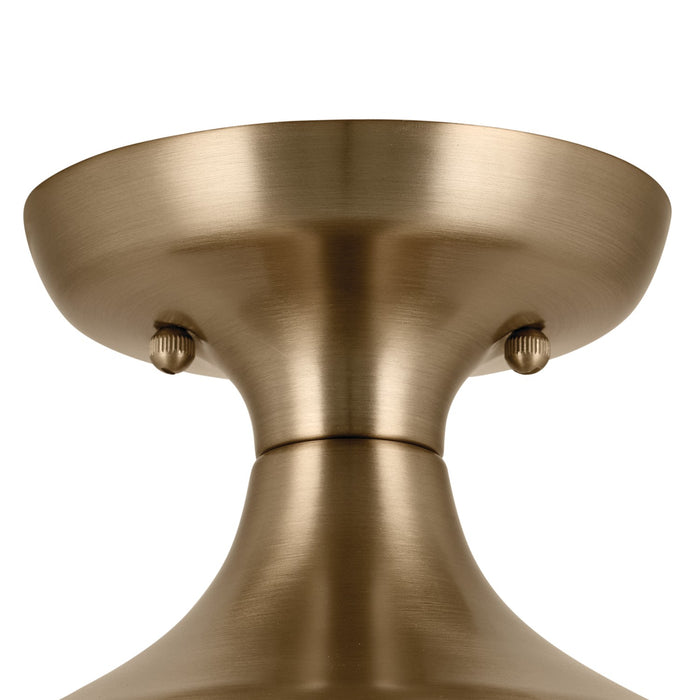 Kichler - 52599CPZ - One Light Semi Flush Mount - Sisu - Champagne Bronze